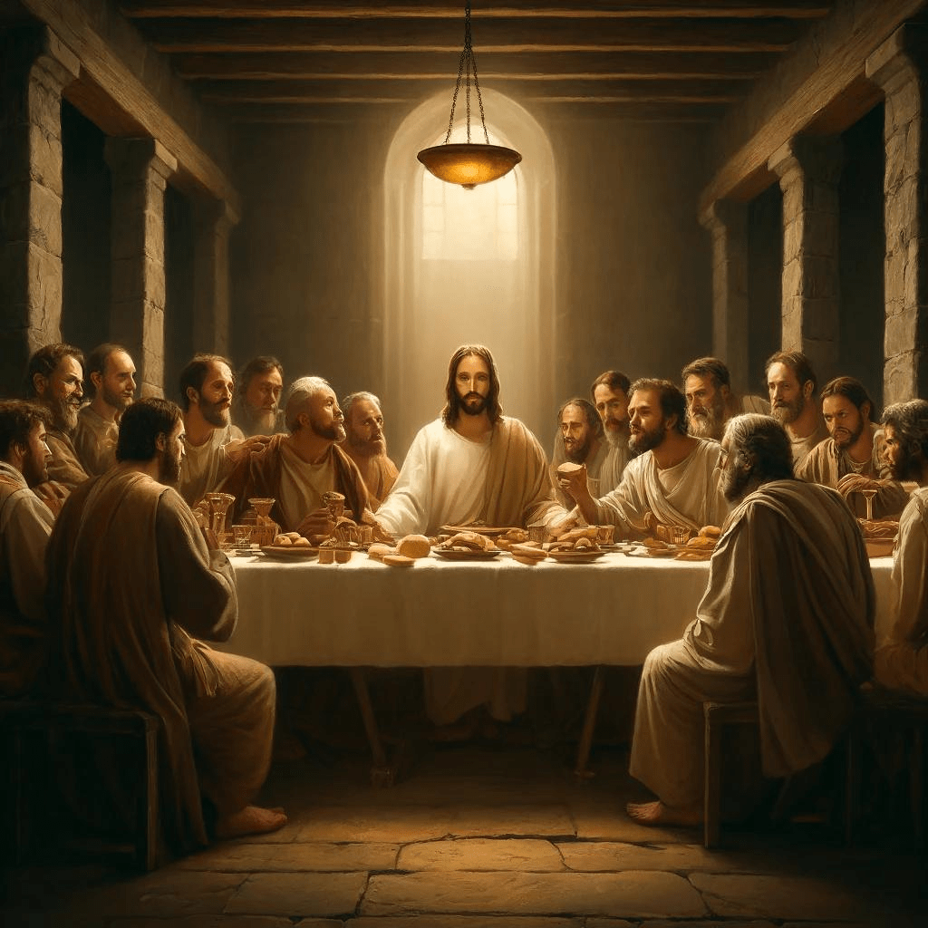 Jeudi Saint, Célébration de la Sainte Cène