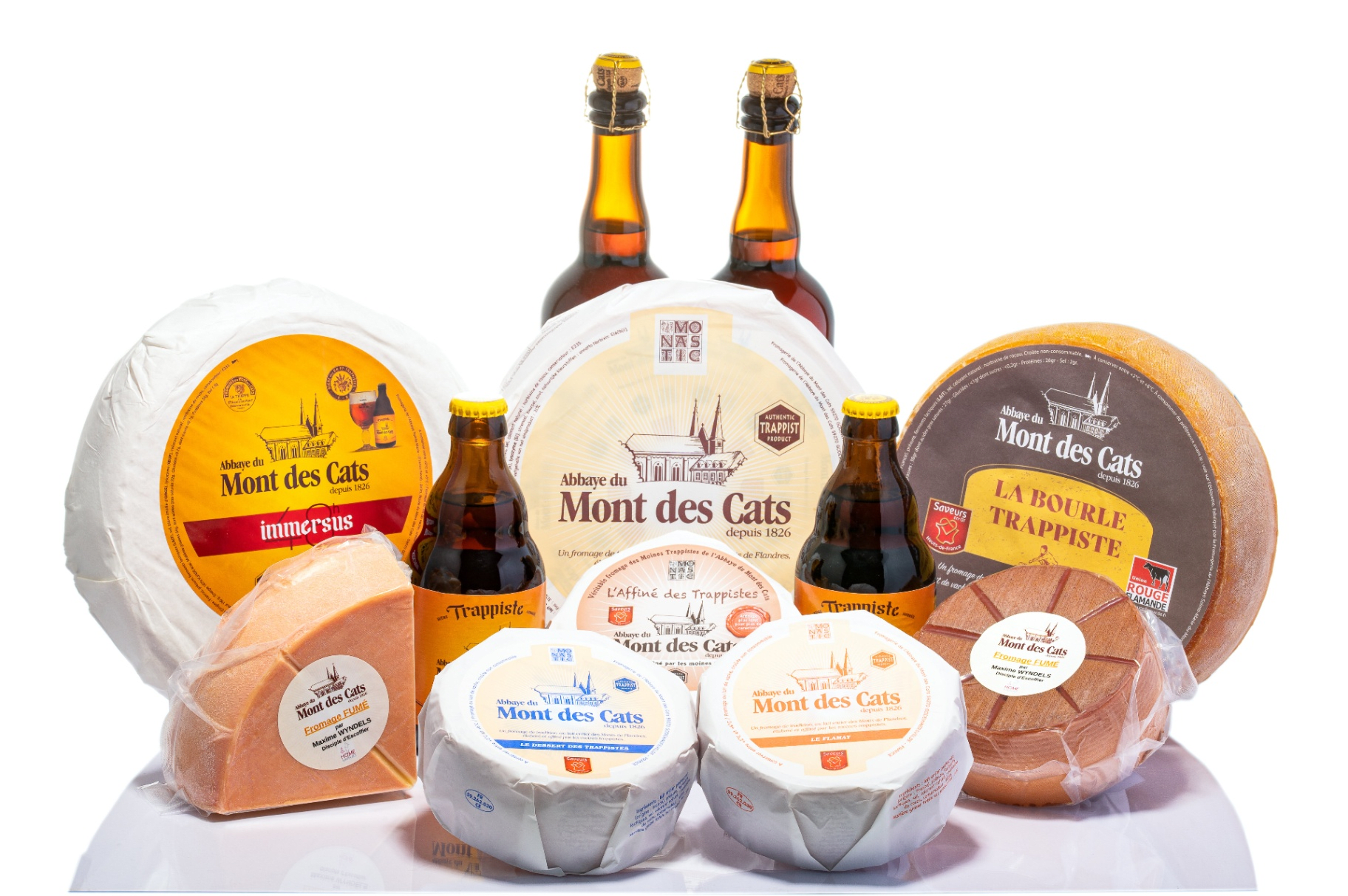 Produits de l'abbaye du Mont des Cats