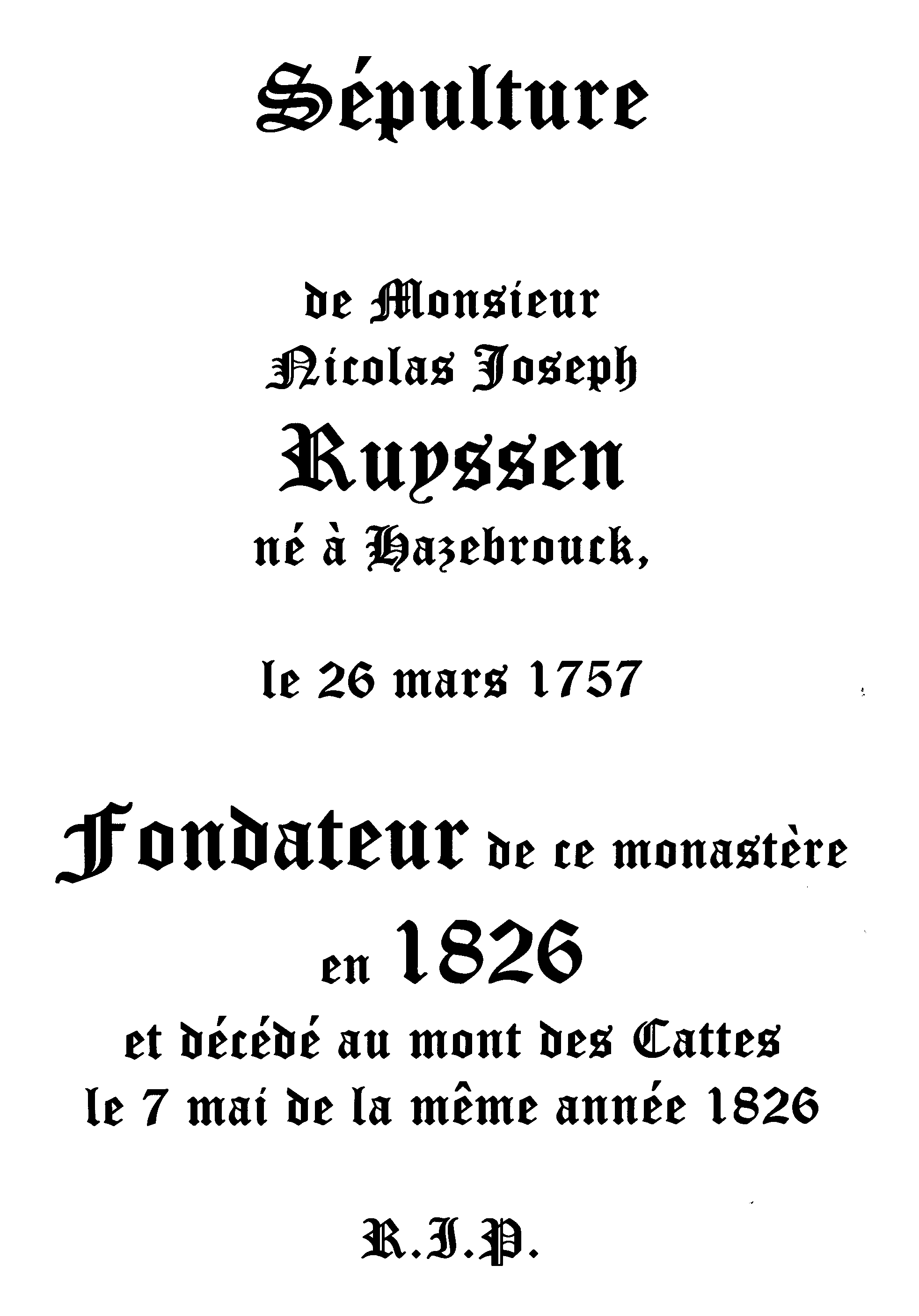 épitaphe 31